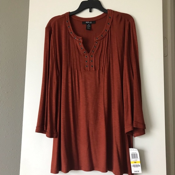 Tops - Style&com petite Women’s blouse